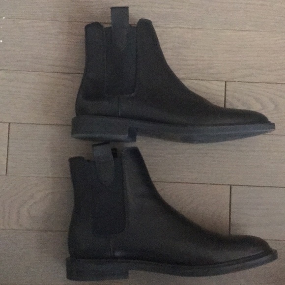 NWOT Zara Leather Chelsea Boots - Picture 3 of 7